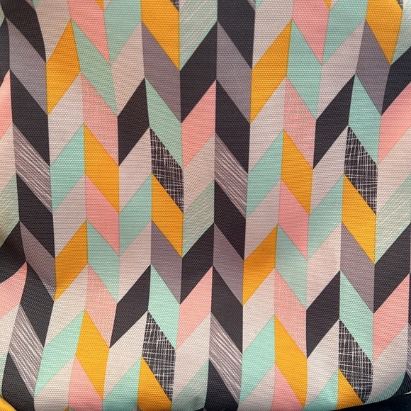 KAVU Packwood Backpack with Padded Laptop and Tablet Sleeve, Chevron Sketch - Picture 5 of 12